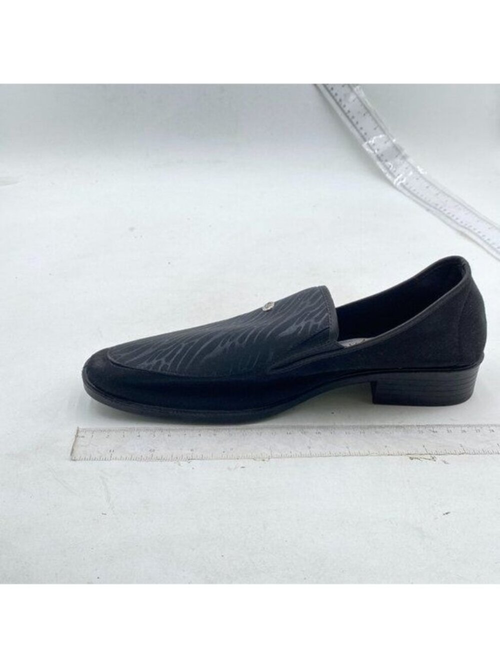 Mens Loafers Dress Shoes Slip On Driving Shoes Tuxedo Suit Shoes Black